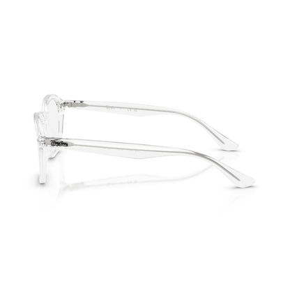 Armazón Ray-Ban RX5451 Transparent Blanco Unisex Blanco