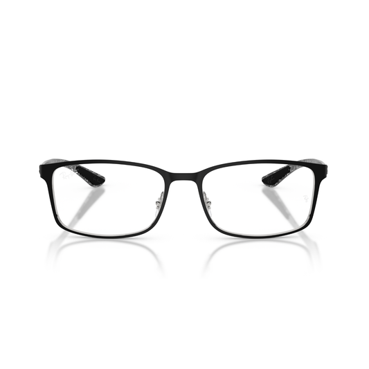 Armazones Ray-Ban RX8424 Matte Black On Silver Negro Un