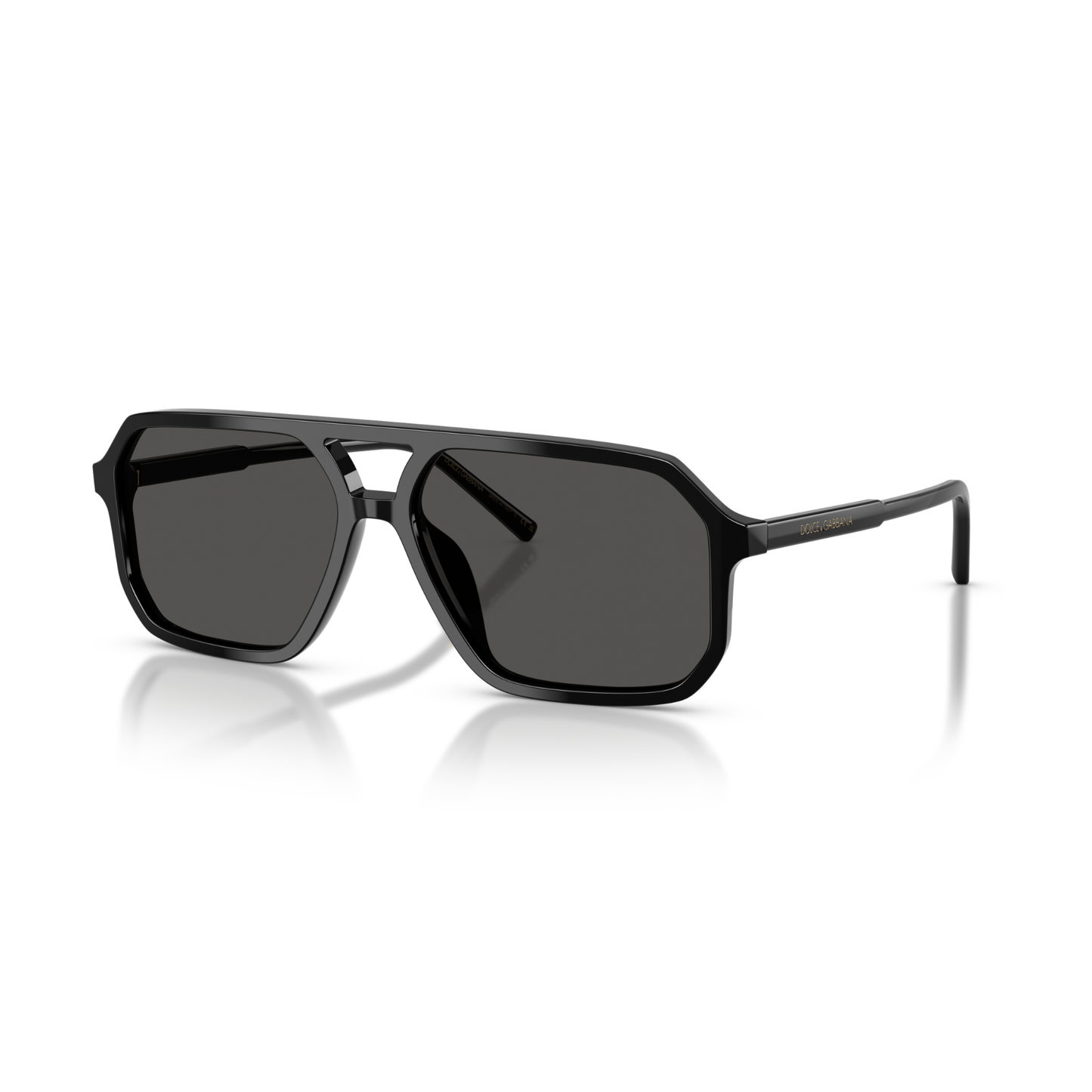 Lentes De Sol Dolce & Gabbana DG4541 Black Dark Grey Gris/Negro