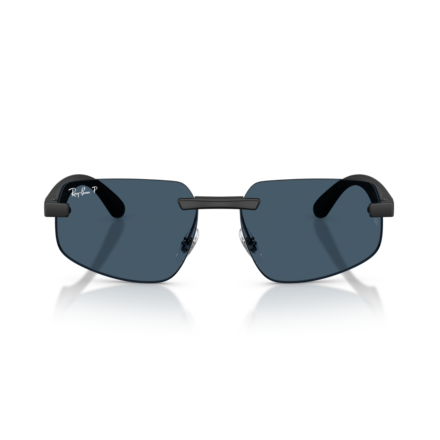 Gafas De Sol Ray-Ban RB4475CH Sand Black Polar Blue Negro Unisex Azul