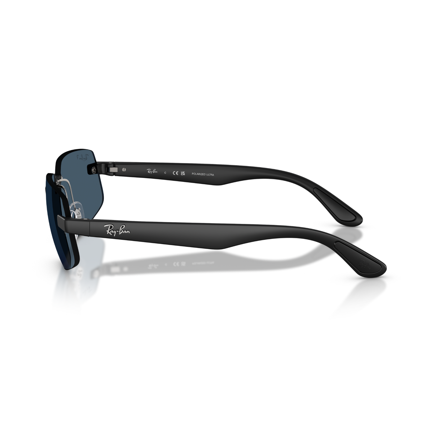 Gafas De Sol Ray-Ban RB4475CH Sand Black Polar Blue Negro Unisex Azul