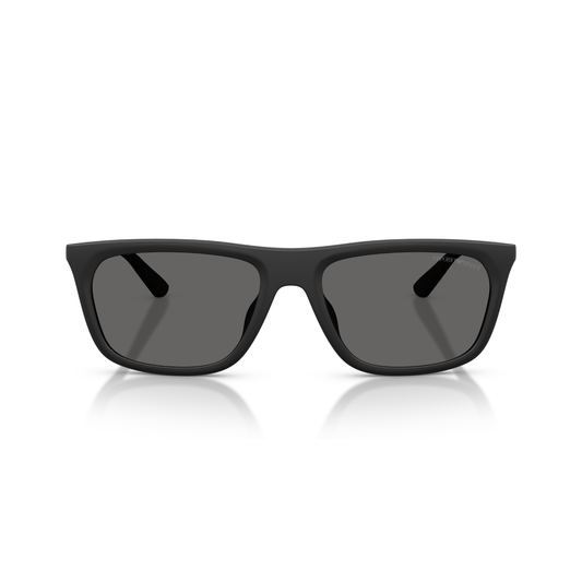Lentes De Sol Emporio Armani EA4272U Matte Black Dark Grey Gris/Negro