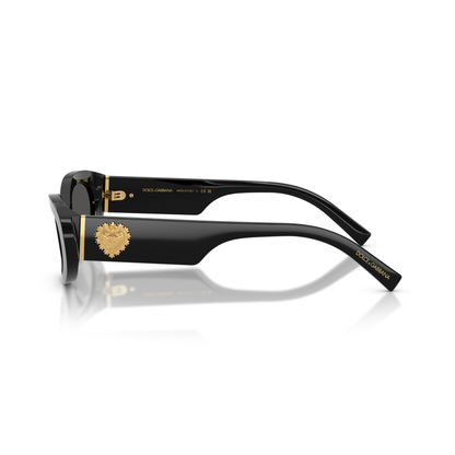 Gafas De Sol Dolce & Gabbana DG4537 Black Dark Grey Negro Mujer Gris/Negro
