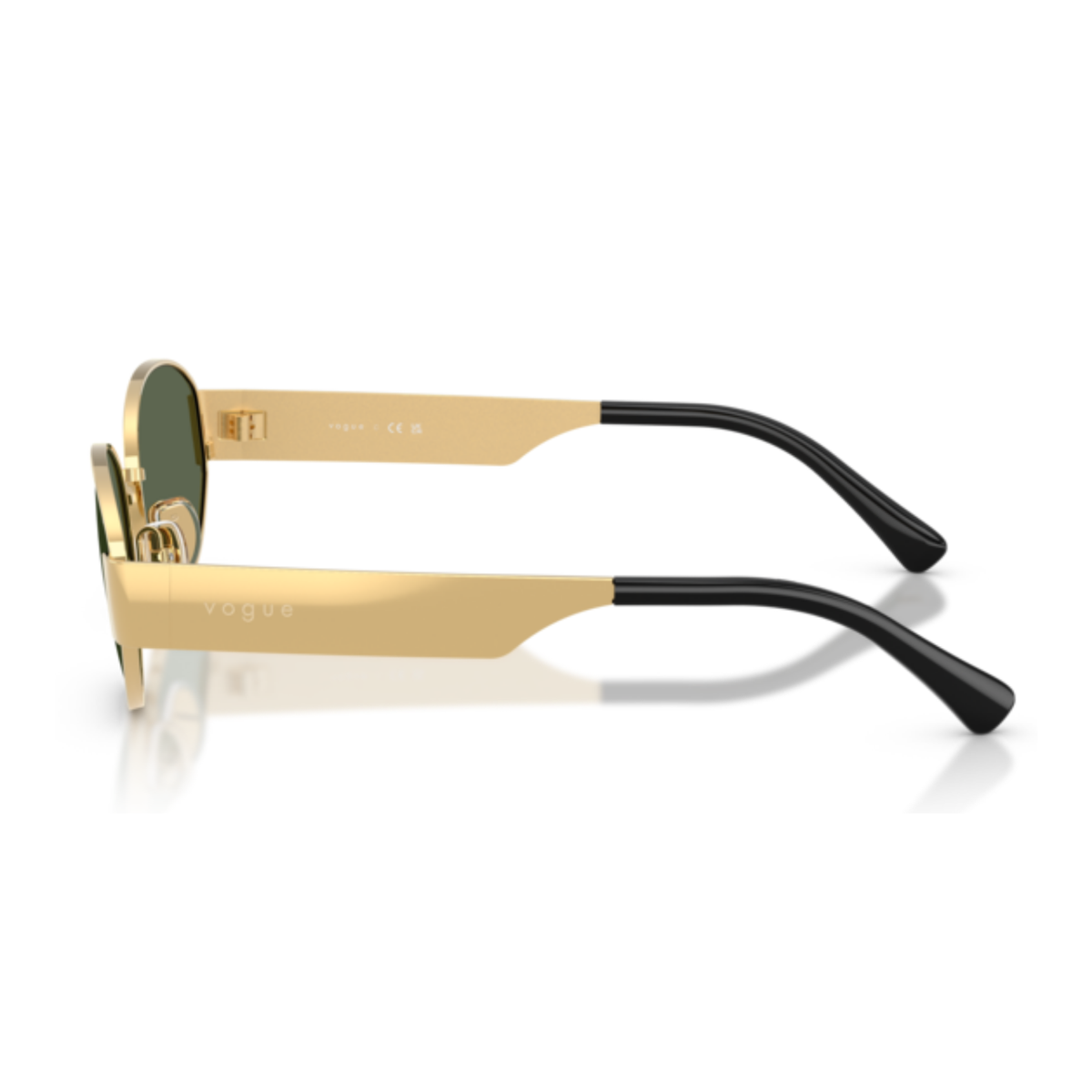 Gafas De Sol Vogue Eyewear VO4362S Gold Dark Green Verde