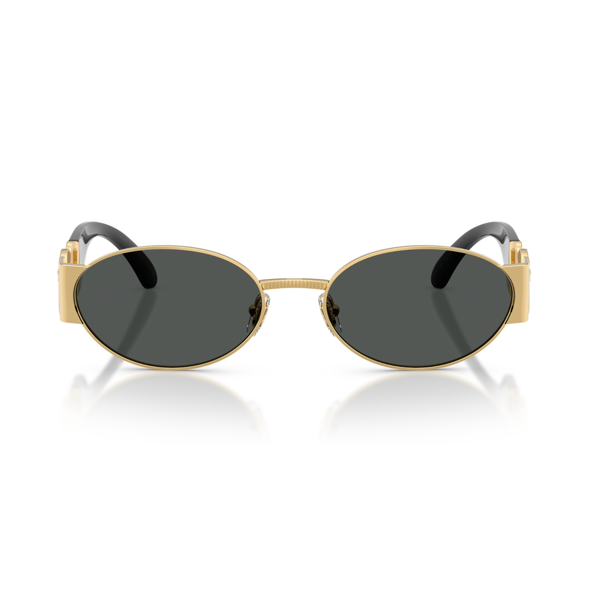 Gafas De Sol Versace VE2299 Gold Dark Grey Gris/Dorado