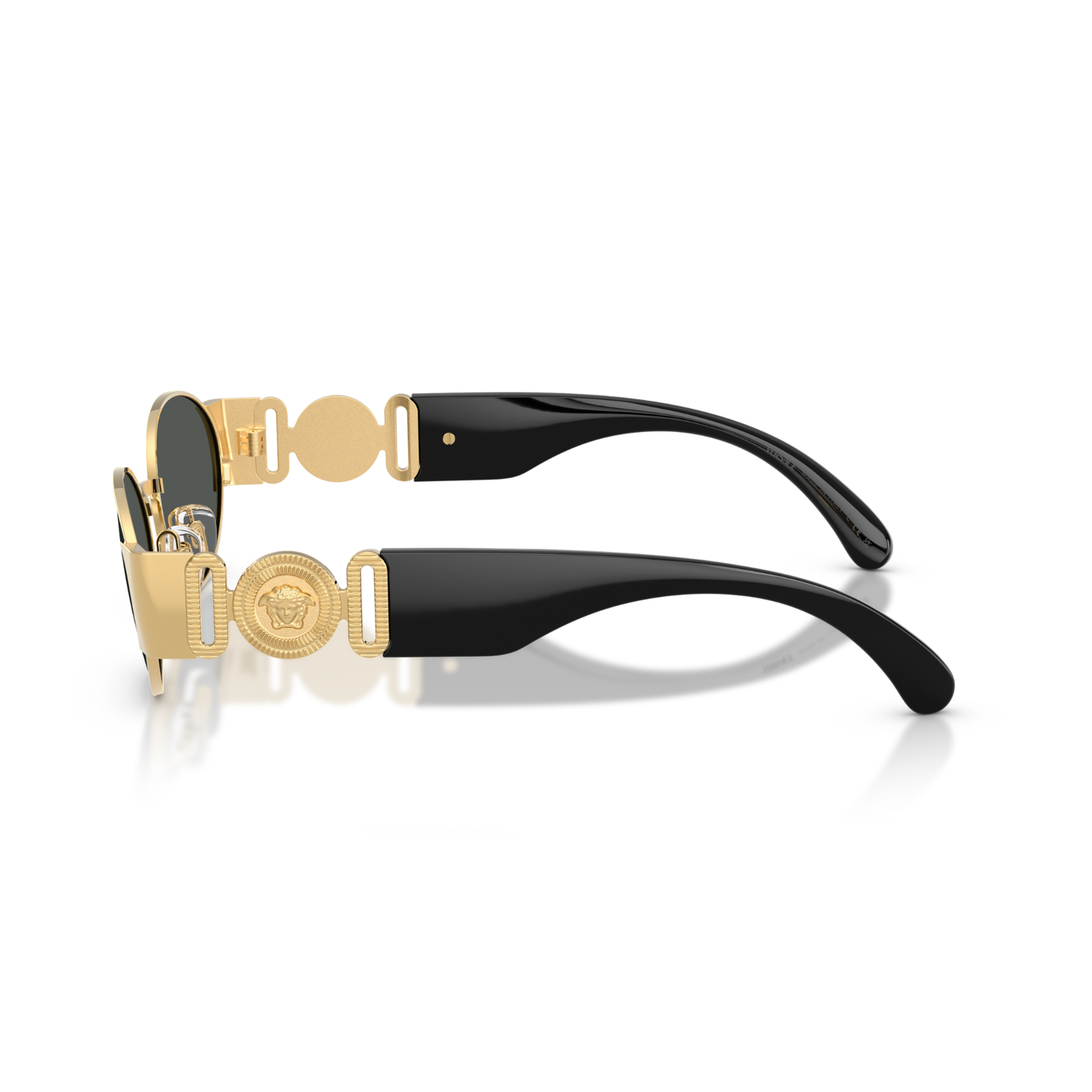 Gafas De Sol Versace VE2299 Gold Dark Grey Gris/Dorado