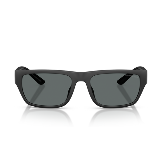 Lentes De Sol Emporio Armani EA4267U Rubberized Matte Black Dark Grey Polar Gris/Negro