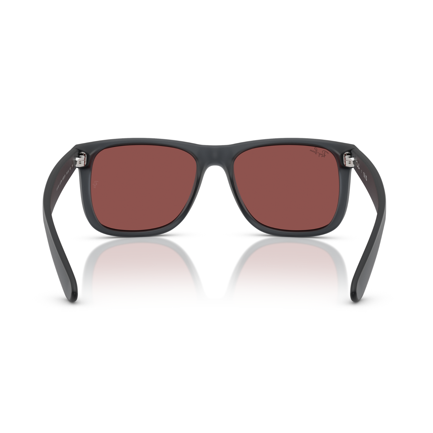 Gafas De Sol Ray-Ban RB4165 Justin Opal Grey Dark Violet Burdeos/Gris