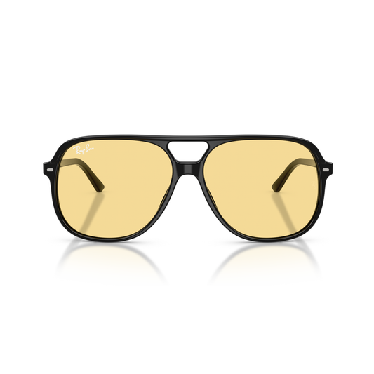 Gafas De Sol Ray-Ban RB2198 Bill Black Yellow Negro Unisex Amarillo