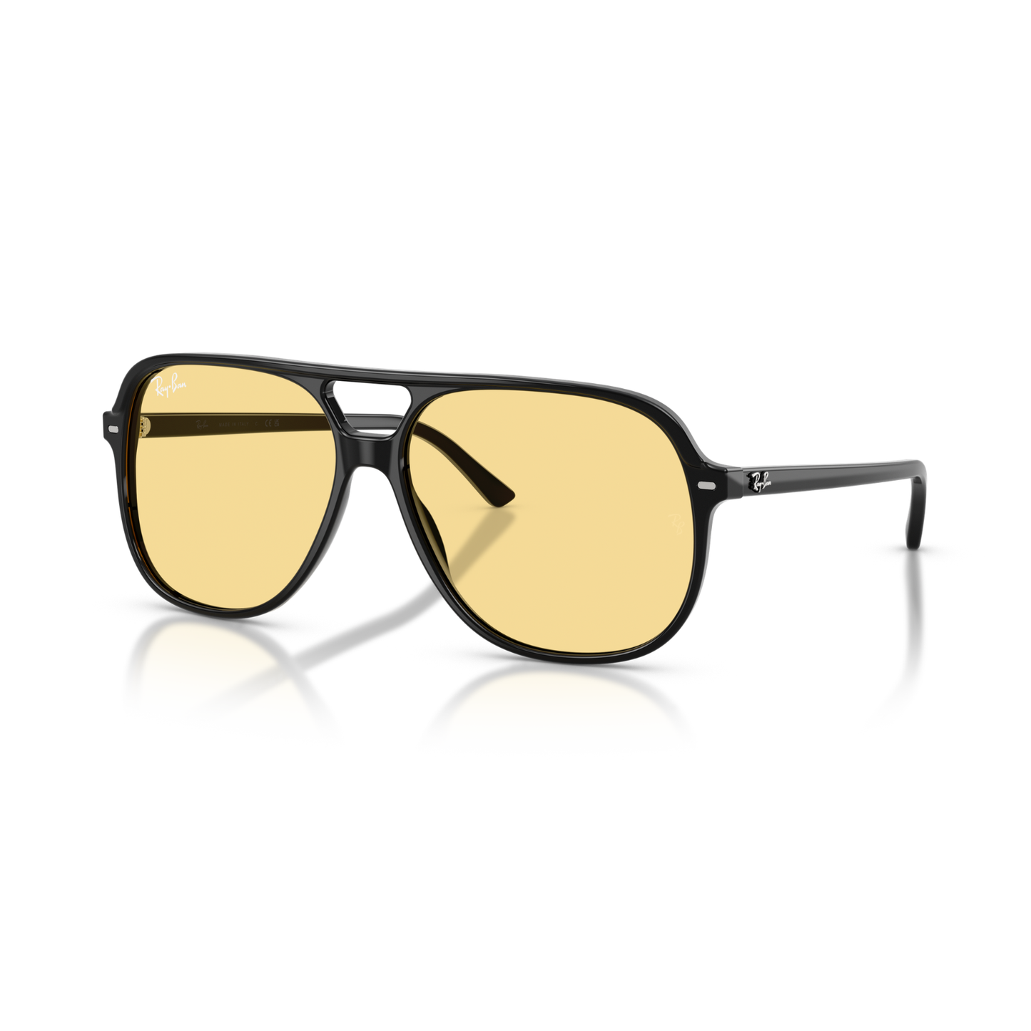 Gafas De Sol Ray-Ban RB2198 Bill Black Yellow Negro Unisex Amarillo