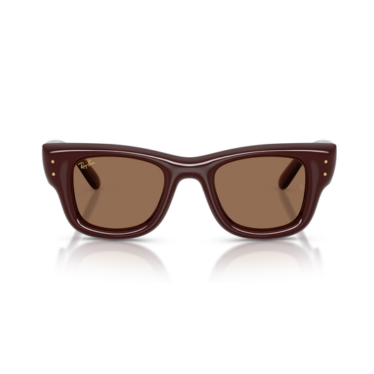 Gafas De Sol Ray-Ban RB4940 Wayfarer Puffer Dark Brown Café Unisex