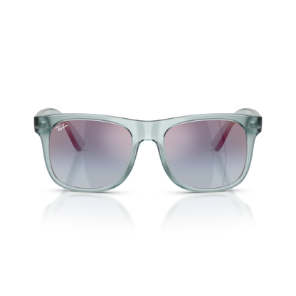 Gafas De Sol Ray-Ban RJ9069S Junior Justin Transparent Blue Azul/Azul