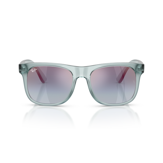 Gafas De Sol Ray-Ban RJ9069S Junior Justin Transparent Blue Azul/Azul