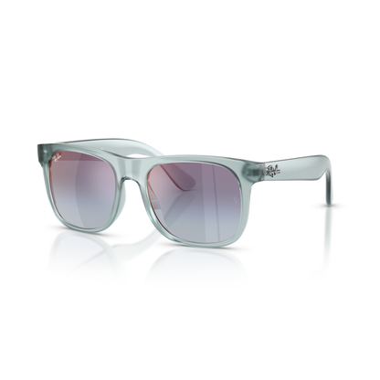 Gafas De Sol Ray-Ban RJ9069S Junior Justin Transparent Blue Azul/Azul