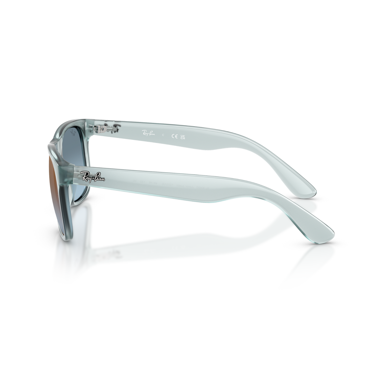 Gafas De Sol Ray-Ban RJ9069S Junior Justin Transparent Blue Azul/Azul