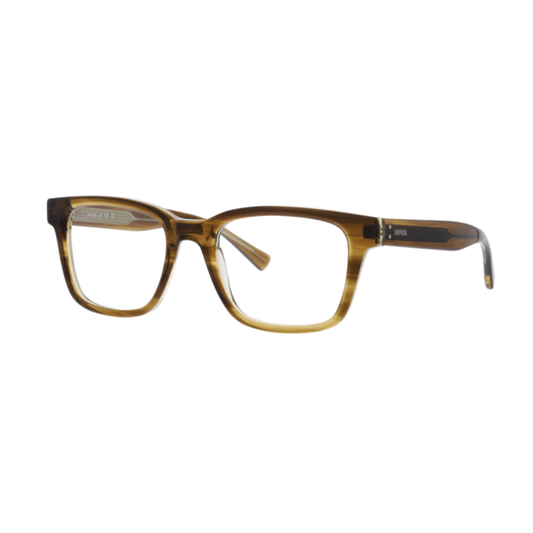 Armazones Unofficial UO2254 Bi-Layer Horn Green-Clear Verde