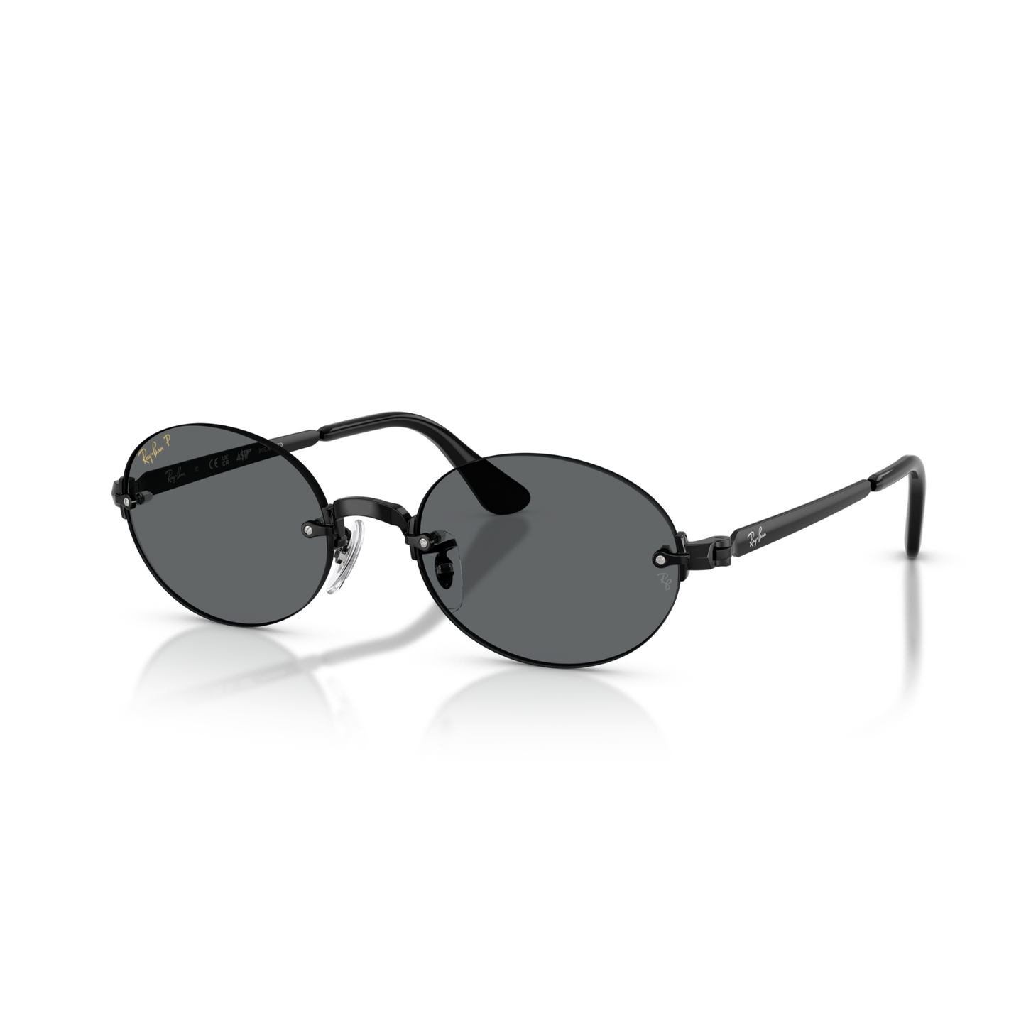 Gafas De Sol Ray-Ban RB3929 Black Dark Grey Polar Negro Unisex Gris