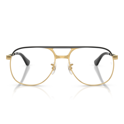 Armazones Ray-Ban RX3793V Bill Max Matte Black On Gold Negro