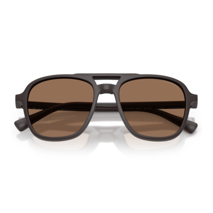Gafas De Sol Emporio Armani EA4279U Matte Dark Brown Clear Sin Color