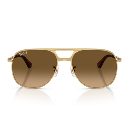 Gafas De Sol Ray-Ban RB3793 Bill Max Arista Polar Brown Gradient Brown Café