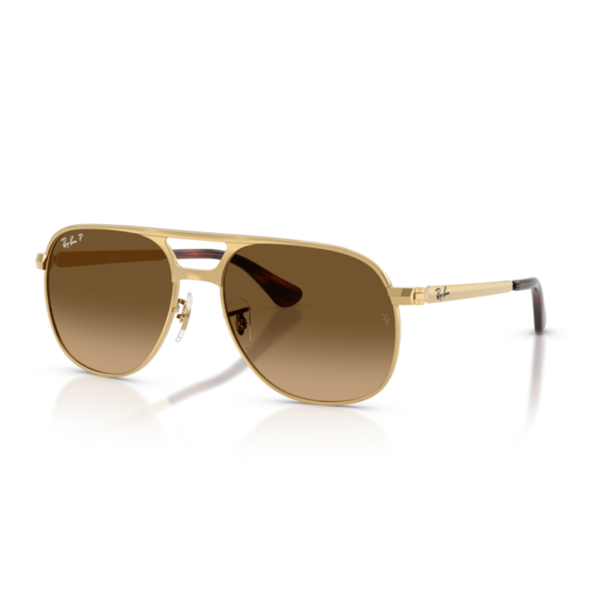 Gafas De Sol Ray-Ban RB3793 Bill Max Arista Polar Brown Gradient Brown Café
