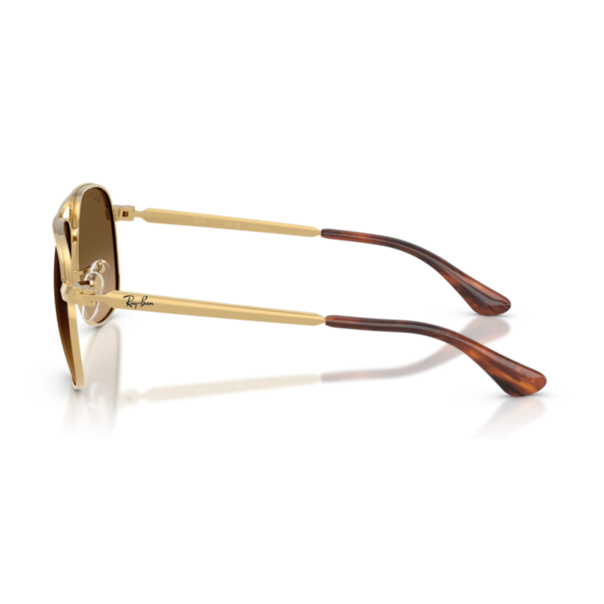 Gafas De Sol Ray-Ban RB3793 Bill Max Arista Polar Brown Gradient Brown Café