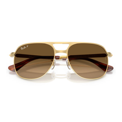Gafas De Sol Ray-Ban RB3793 Bill Max Arista Polar Brown Gradient Brown Café
