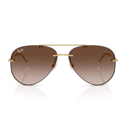 Gafas De Sol Ray-Ban RB3791 Arista Light Brown Gradient Dark Brown Café