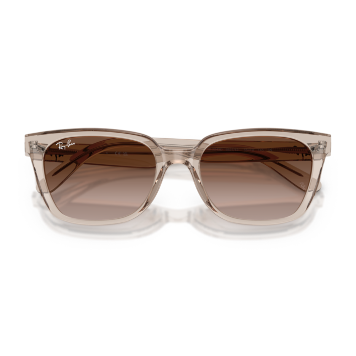 Gafas De Sol Ray-Ban RB2243D Transparent Light Brown Light Brown Gradient Dark Brown Café
