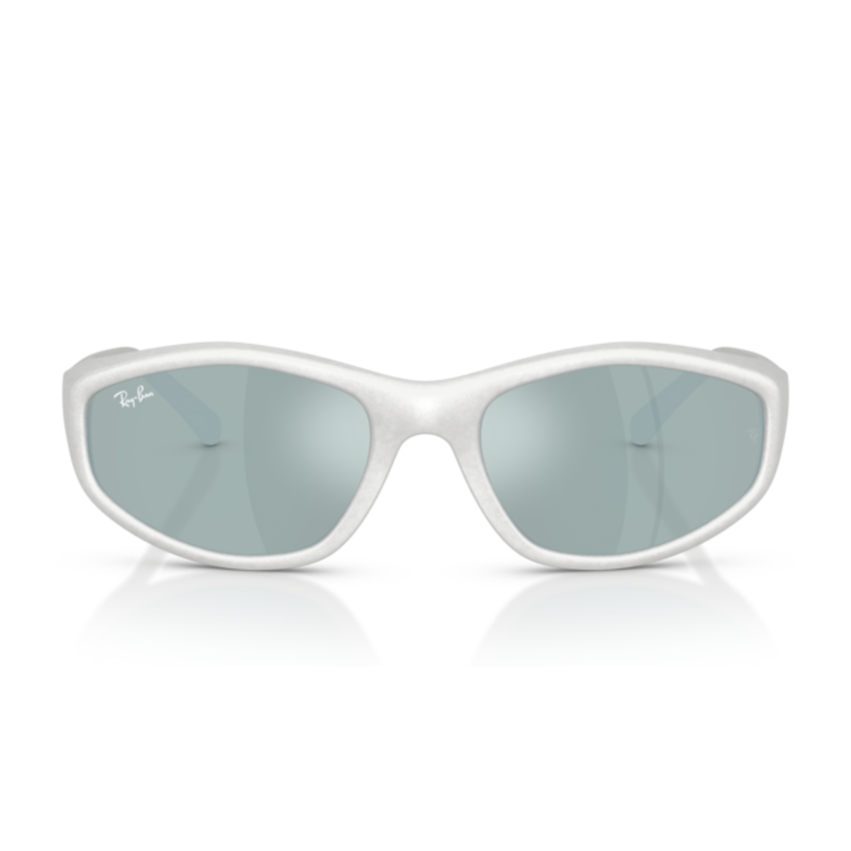 Gafas De Sol Ray-Ban RB2228 Silver Light Green Mirror Silver Plata