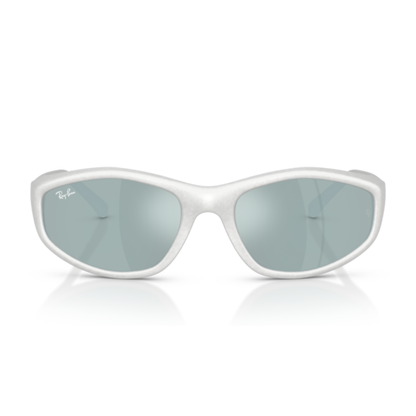 Gafas De Sol Ray-Ban RB2228 Silver Light Green Mirror Silver Plata