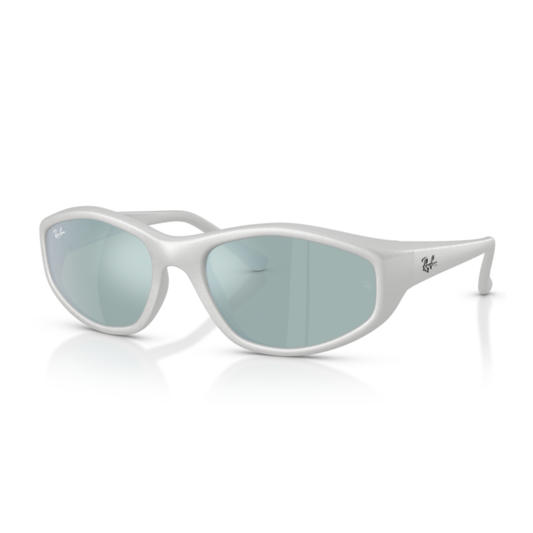 Gafas De Sol Ray-Ban RB2228 Silver Light Green Mirror Silver Plata