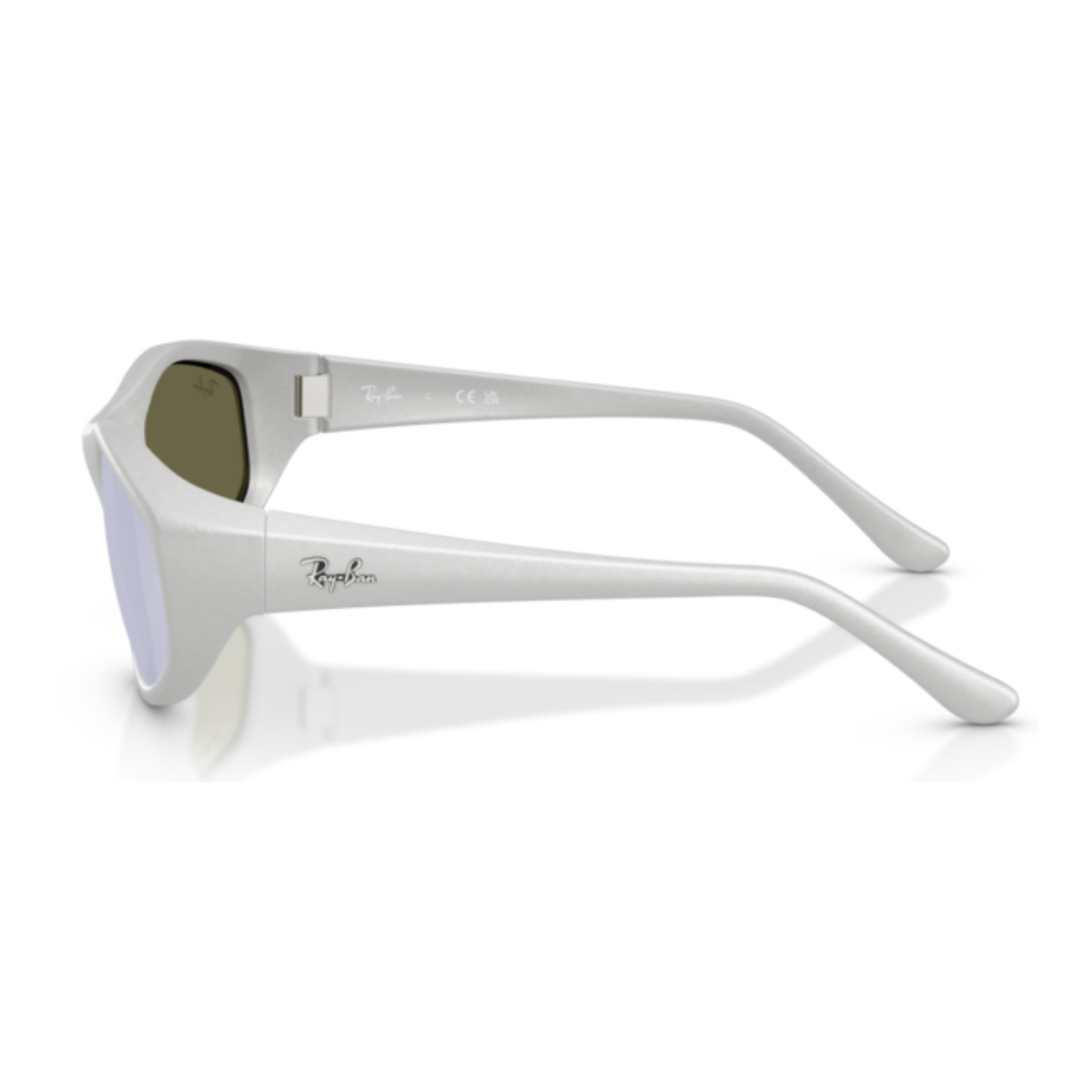 Gafas De Sol Ray-Ban RB2228 Silver Light Green Mirror Silver Plata