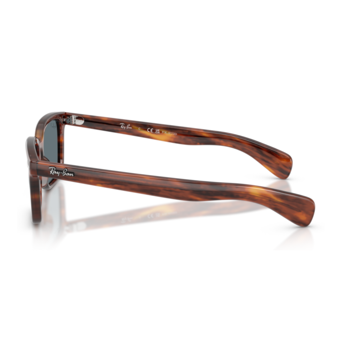 Gafas De Sol Ray-Ban RB2234 Brunel Striped Havana Dark Blue Polar Azul
