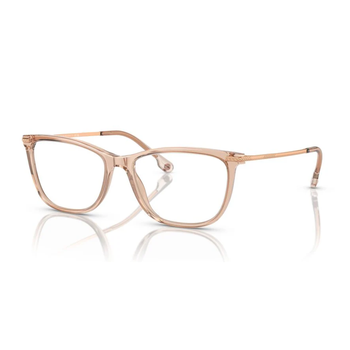Armazón Versace VE3274B Transparent Brown Ca Café
