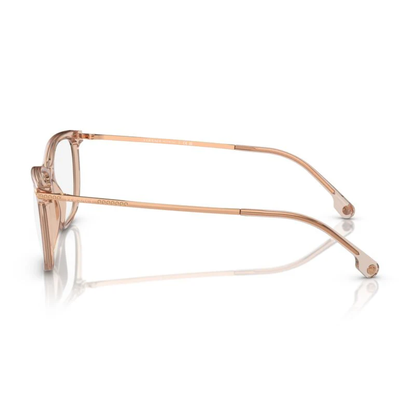 Armazón Versace VE3274B Transparent Brown Ca Café