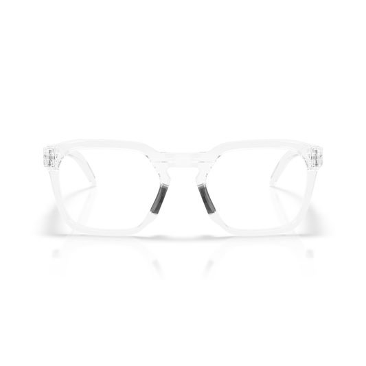 Armazón Oakley OX8208 Hstn Sq Rx Polished Clear Blan Blanco