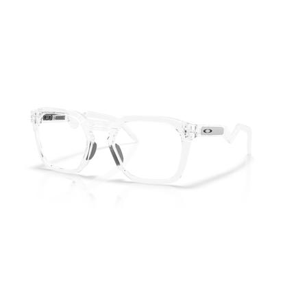Armazón Oakley OX8208 Hstn Sq Rx Polished Clear Blan Blanco