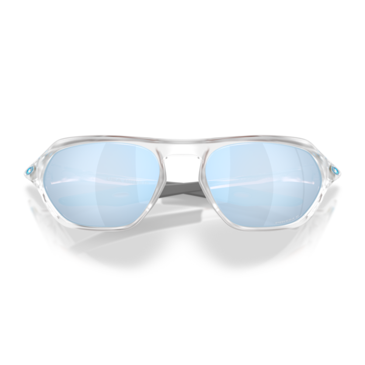 Gafas De Sol Oakley OO9537 Cage Jacket Matte Clear Prizm Deep Water Polarized Azul