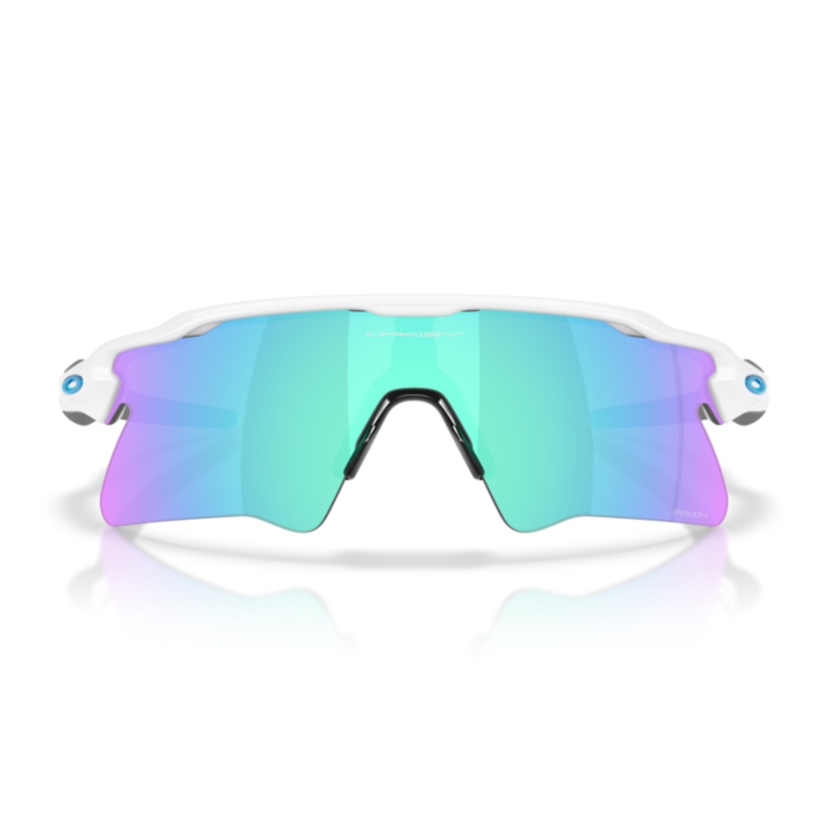 Gafas De Sol Oakley OO9541 Radar Ev Heater Polished White Prizm Sapphire Azul