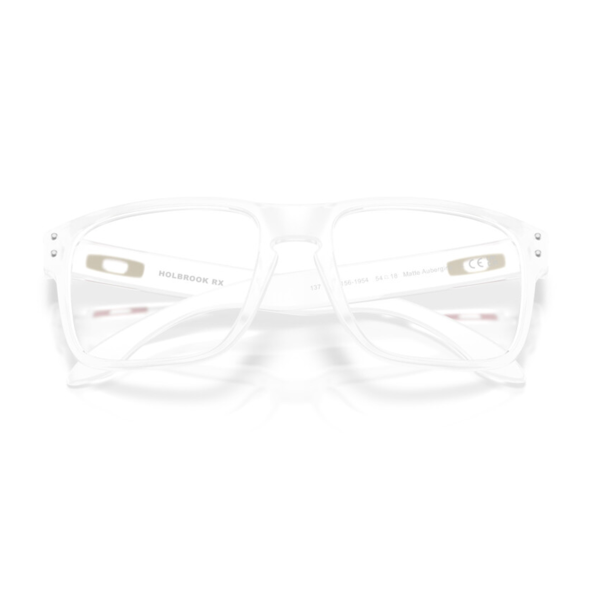 Armazones Oakley OX8156 Holbrook Rx Matte Clear Trasparente