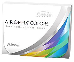 Air Optix Color azul brillante